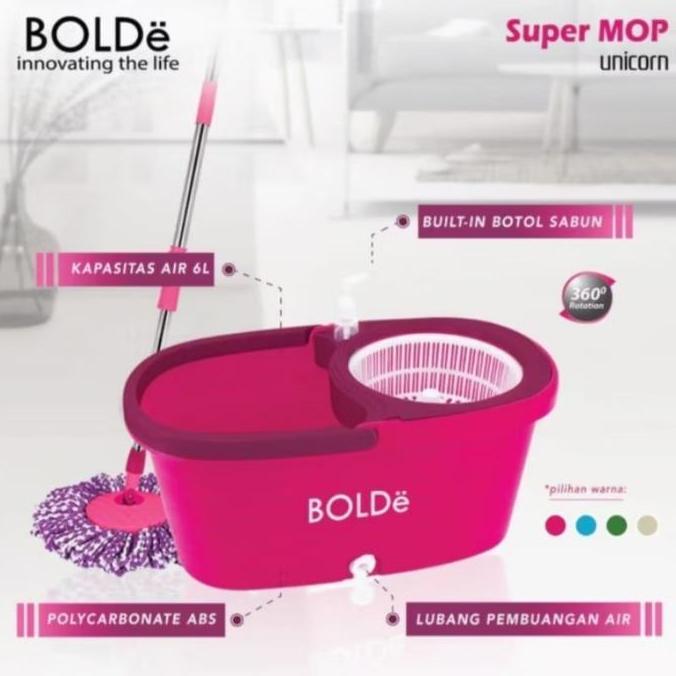 BOLDE ALAT PEL LANTAI SPIN MOP/PEL LANTAI SPIN MOP BOLDE