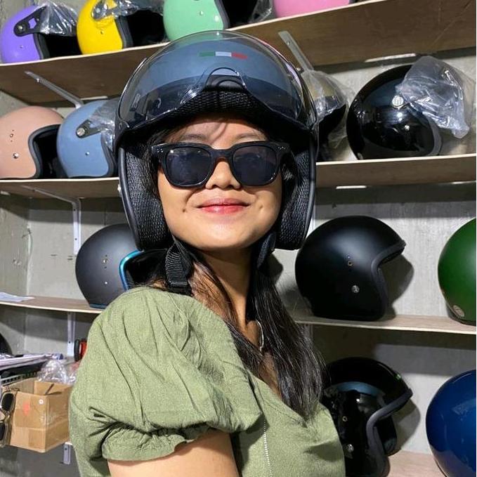 helm Pilot / Helm Pilot Italy / Helm murah Busa