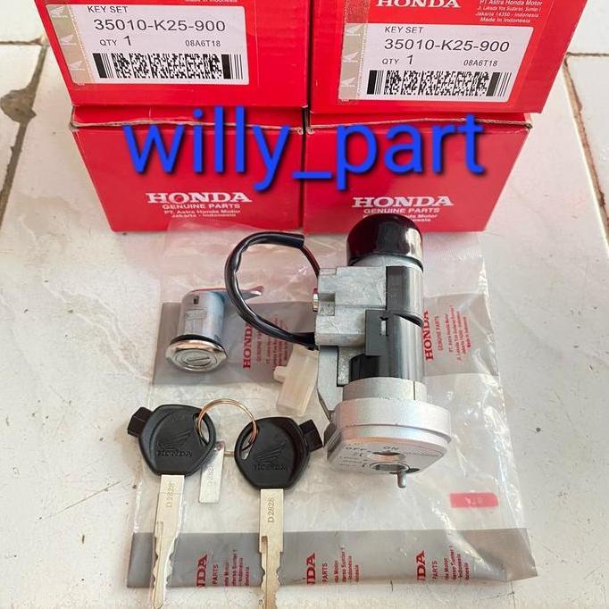 kunci kontak set + kunci jok Beat fi, beat new 2014-2016 K25 beat fi