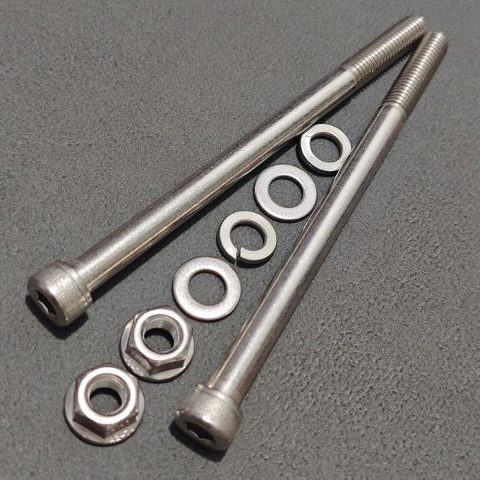 Baut Mounting Gantungan Mesin Honda Win Astrea Grand Supra Legenda Stainless Asli