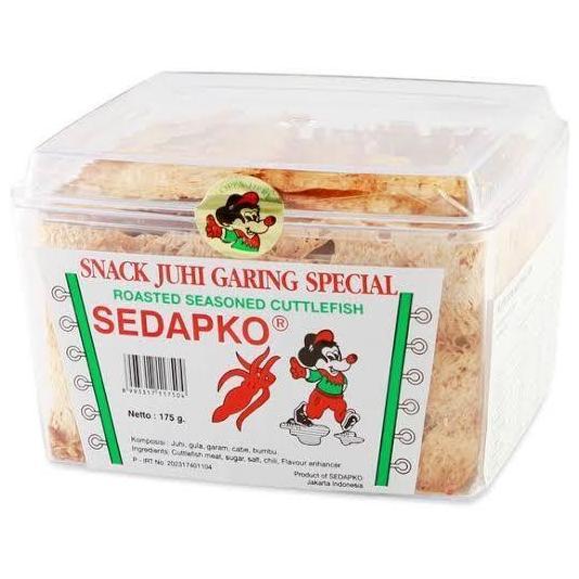 Abon Juhi Garing Sedapko / Dendeng Cumi Garing / Roasted Fish Dried