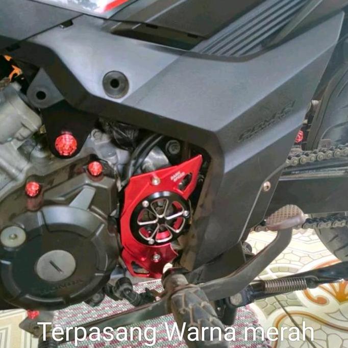 Cover gear Variasi Censi Motor Pnp CB150R CBR150R Sonic Supra GTR pnp