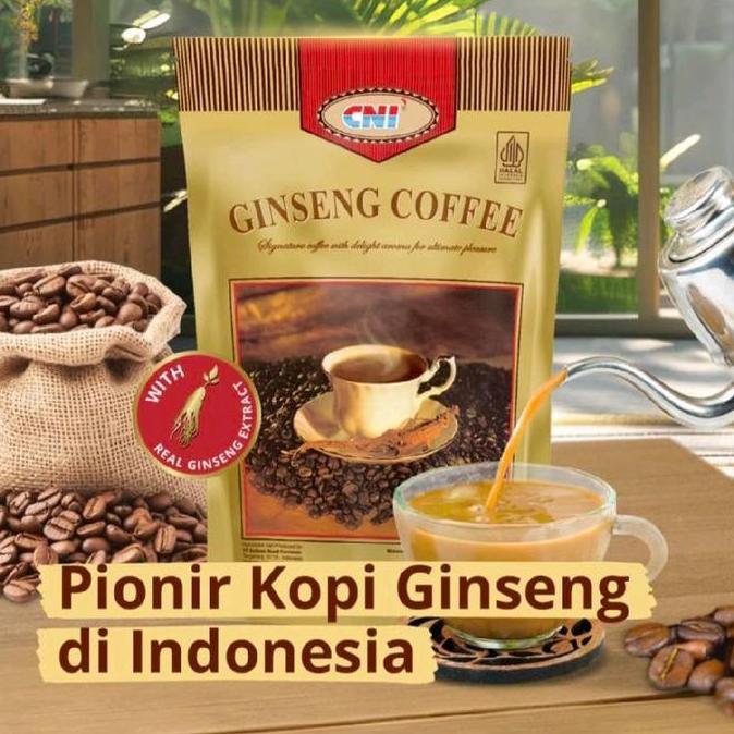 CNI Ginseng Coffee Kopi ginseng CNI isi 20 sachet