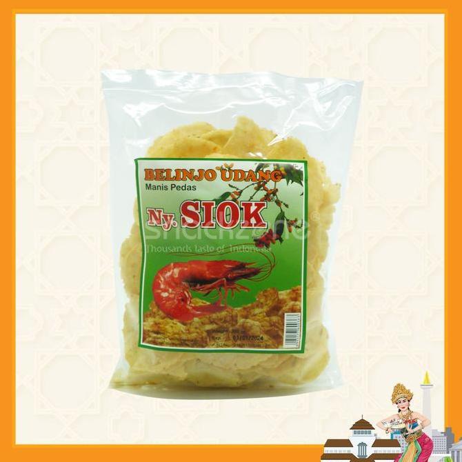 Emping Udang Pedas Manis Ny.Siok/Belinjo Udang Manis Pedas Ny.Siok