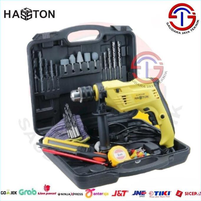 Mesin Bor Listrik Set Box HASSTON PROHEX [3075-006]