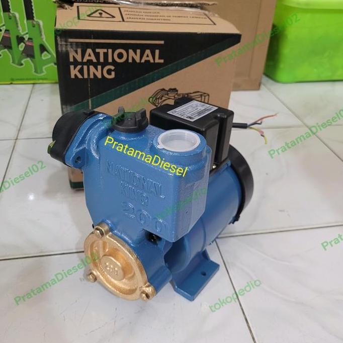 Promo| Pompa Air National King Gp200 ( 200Watt )Pompa Sumur Dangkal