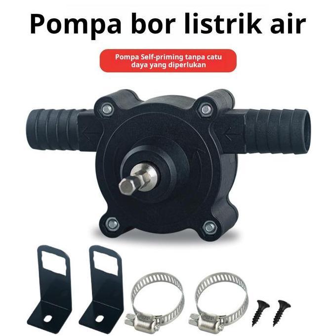 Promo| Pompa Air Mini Sentrifugal Penyedotan Sendiri Pompa Air Portabel Rumah Tangga Pompa Air Listr