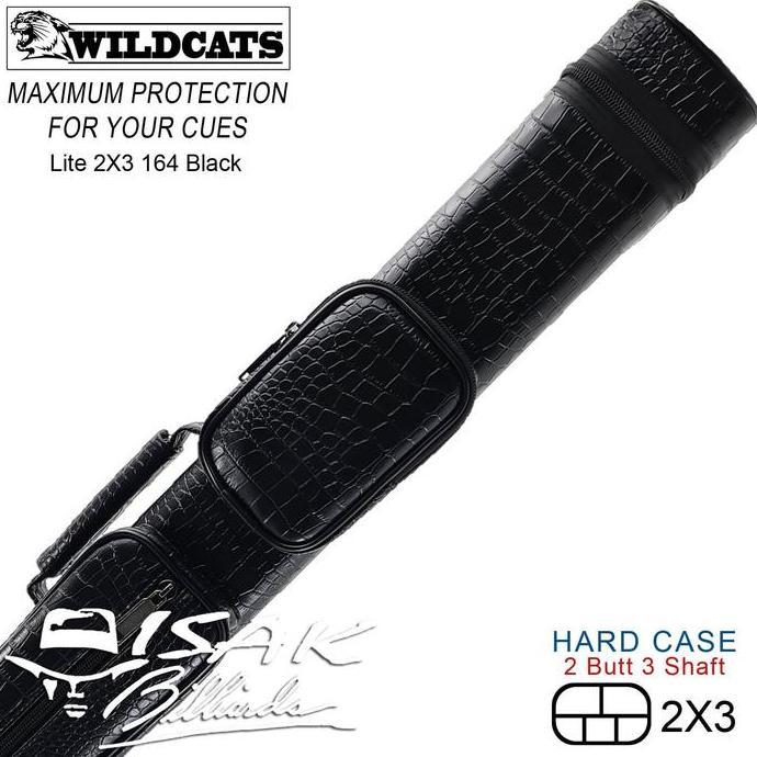 Toronto Wildcats 2x3 Case 164 - Tas Stick Cue Billiard Biliar 2B3S Ori