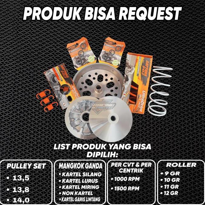Paket Cvt Full Daytona Nmax - Aerox - Lexi Paket Komplit Super Full Upgrade Cvt Yamaha Mio Karbu Mio
