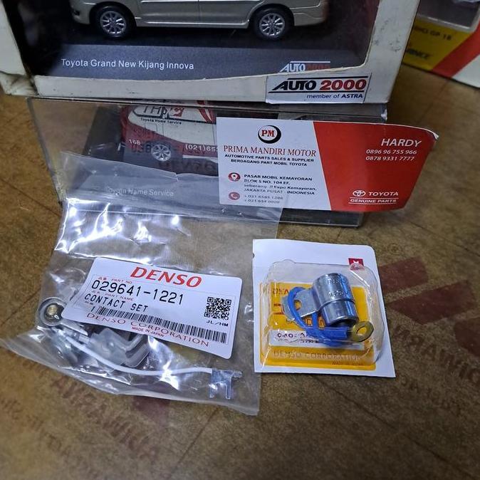 platina condensor kijang 5k 7k original asli Denso