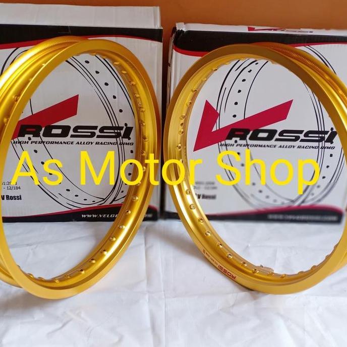 VELG SEPASANG MEREK ROSSI UKURAN 160 - 185 RING 18