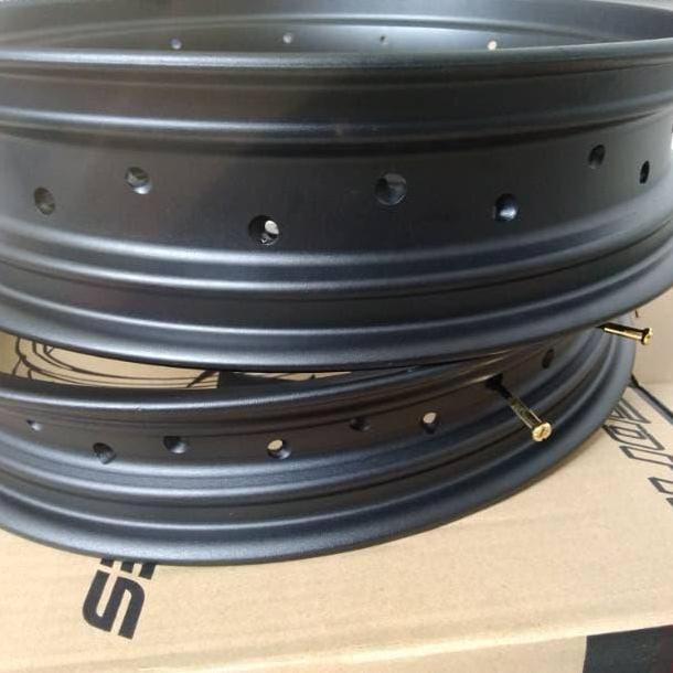 Velg supermoto CRF 150 L depan 250-17 36 hole belakang 300-17 32 hole