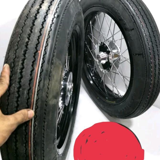 VELG SET 300 350 X17 TROMOL SET PLUS BAN TIGER REVO CB150R MEGAPRO