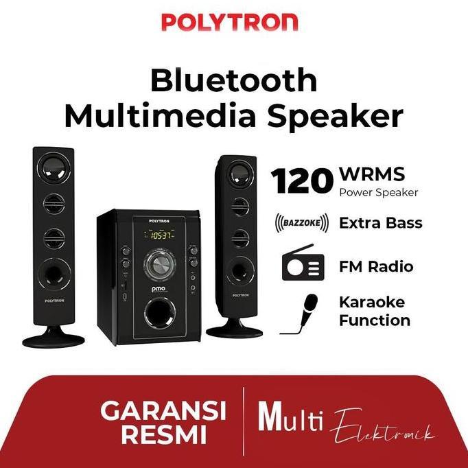 Tvxty- Speaker Aktif Polytron Pma 9506 Pma-9506 / Pma 9526