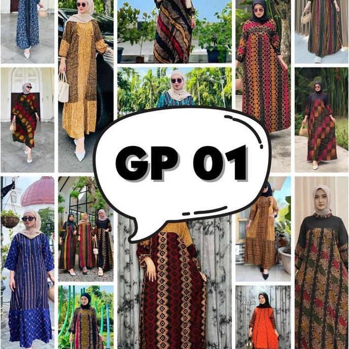 Gamis Premium Bahan Rayon Premium LD 110 - 120 cm