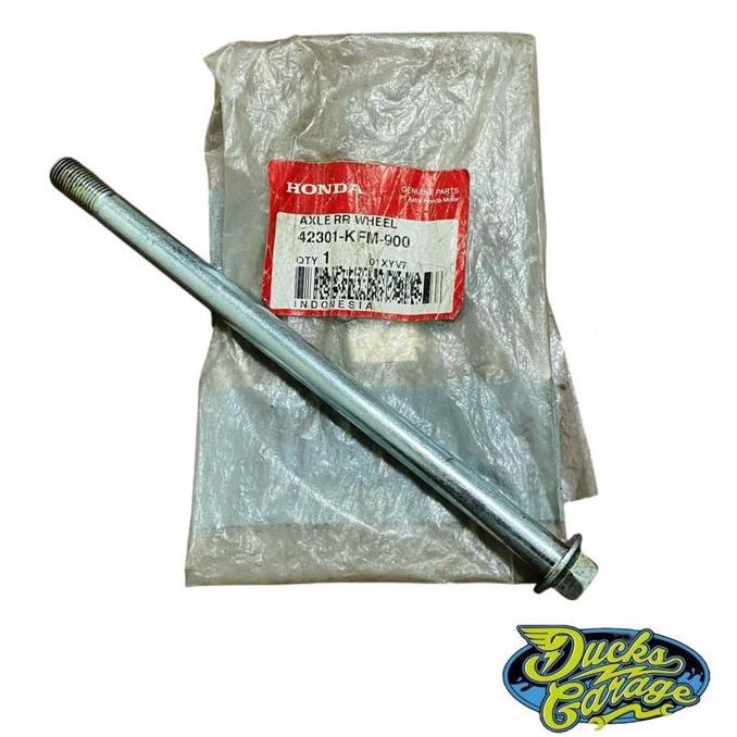 42301-KFM-900 As Roda Belakang Axle RR Wheel Honda Kirana Supra Fit Original