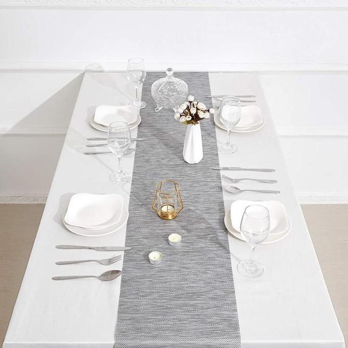 Taplak Meja Makan- Taplak Meja Tamu Panjang PVC