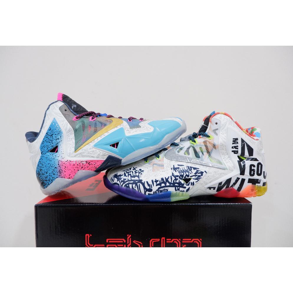 TERBARU SEPATU BASKET LEBRON 11 HIGH WHAT THE