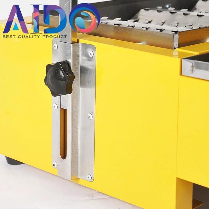 Kalisawungu7 - Aido Kompor Sosis Sate Bakar 4 Tungku Bbq Grill Alat Pemanggang Daging Stainless Q2-8