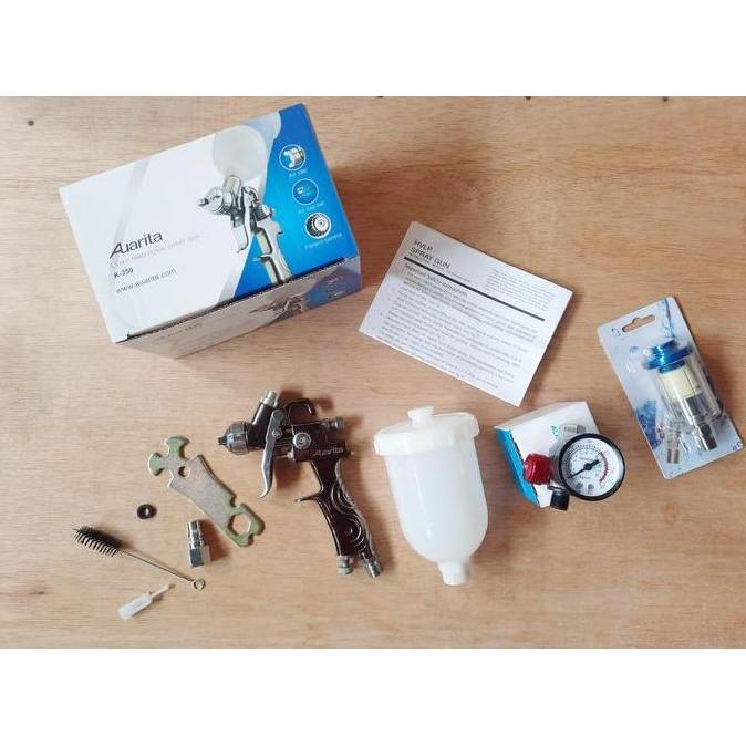 Spray Gun Auarita K350 Nozzle 0.8 1.0 1.2 mm