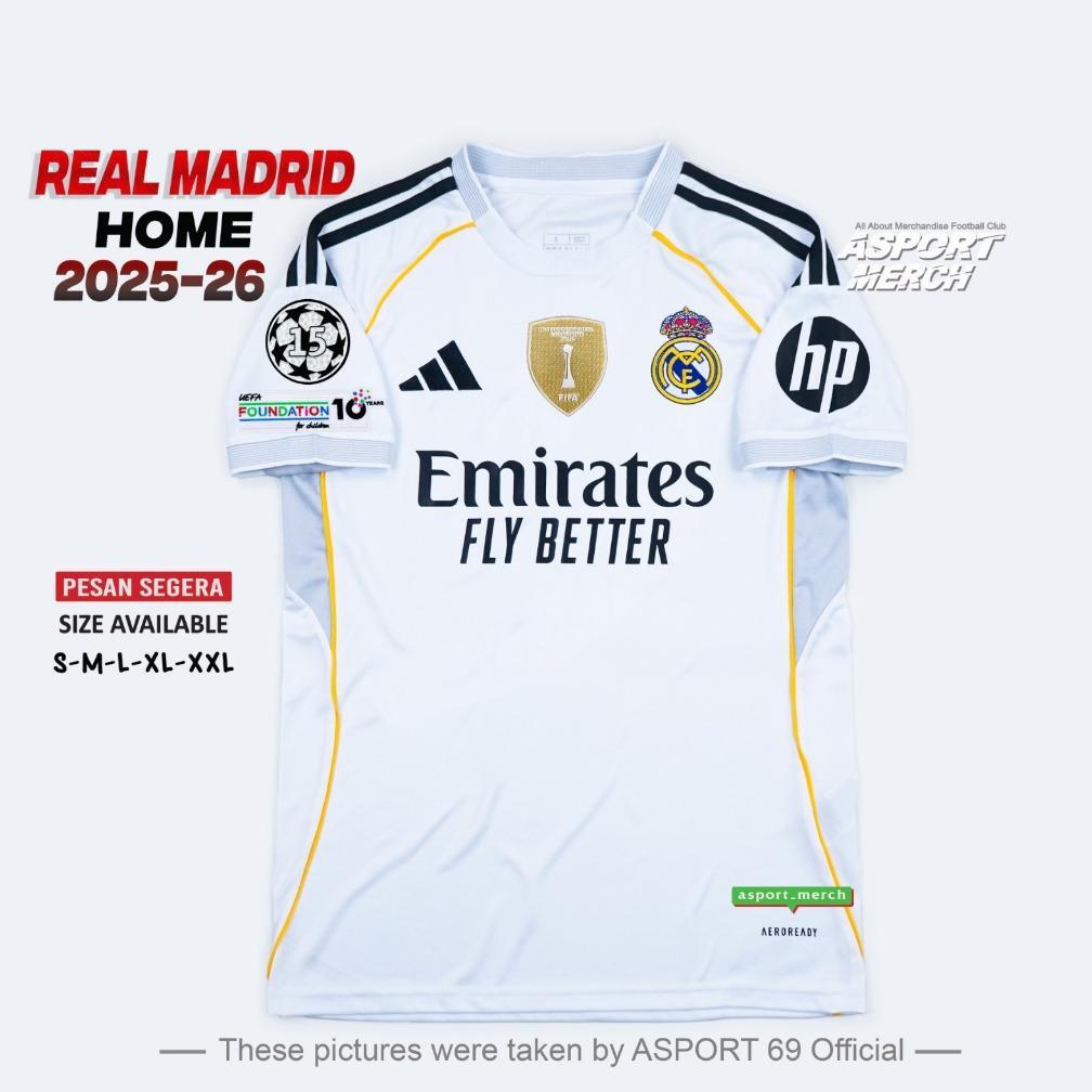 ASPORT MADRID HOME 2025 2026 JERSI MADRID HOME 25 26