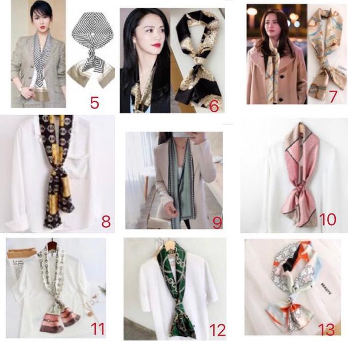 Syal Selendang / Selendang Leher / Scraf Wanita Hijab Korea Style Ready