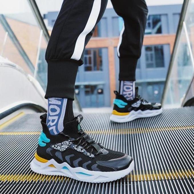 Promo Sp06 Sepatu Lari Pria "Eunho" Sneakers Running Sport Jogging Kasual Outdoor Training Ringan Mu