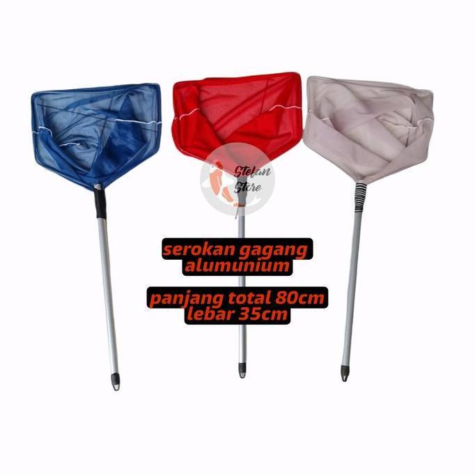 SEROKAN IKAN GAGANG ALUMINIUM PANJANG