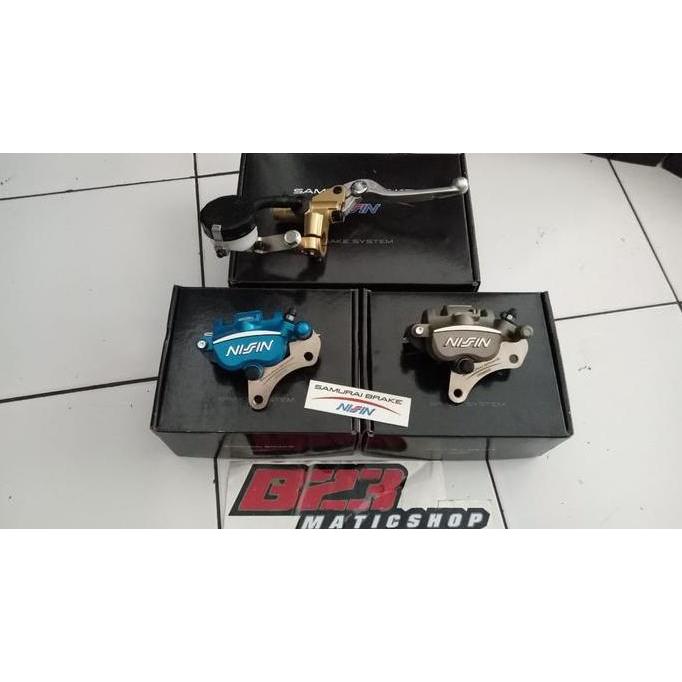 HARGA DISC - Paketan nissin samurai jupiter z piringan 260mm