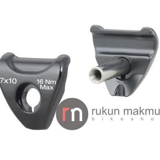 Promo Trek Bontrager Seatpost Part Saddle Clamp Ear 7 x 10 mm Rail Carbon For Seatmast Seat Post Ear