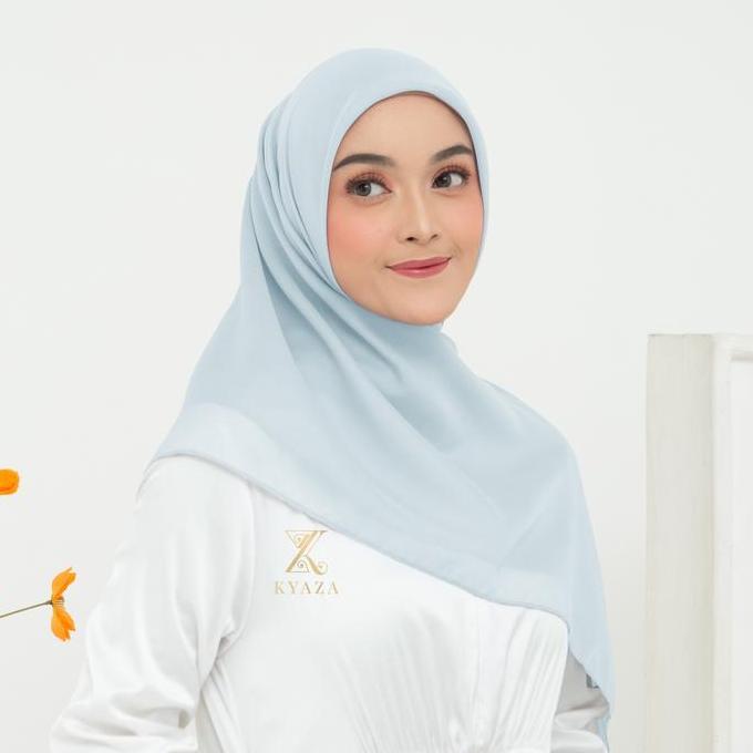 Newfhs- Kyaza - Hijab Segiempat  Baby Paris Original Japan, Baby Paris, Plain Paris
