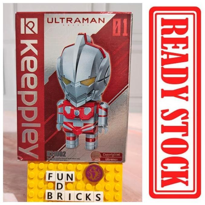 Keeppley Keepley Ultraman Kuppy K21002 Mainan Bricks Ultraman