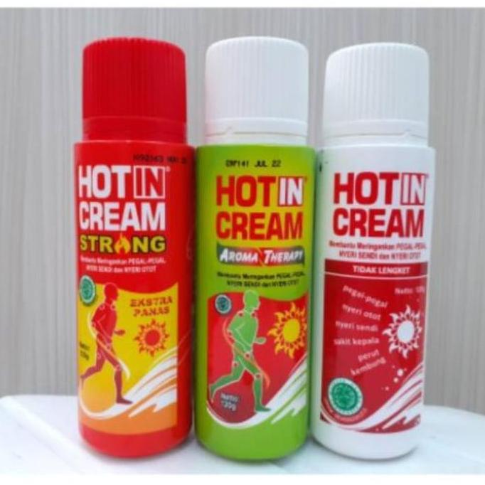 Oksiom- Hot In Cream Botol/Tube 120Gr - Original