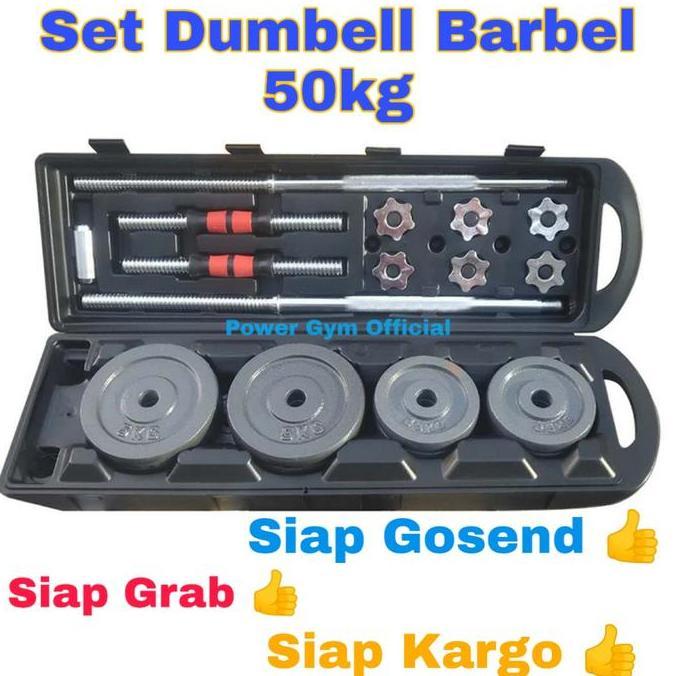 Dumbell Set 50kg ( GOSEND)