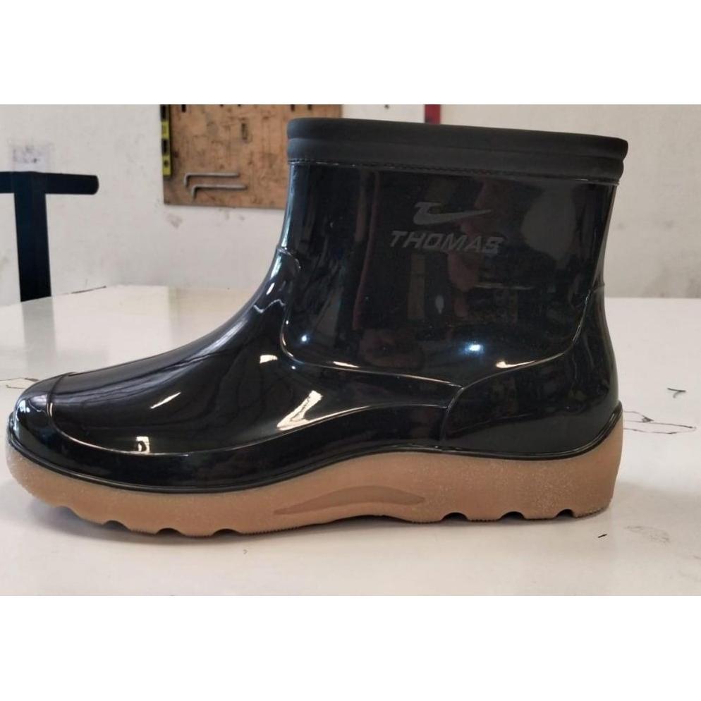FLASH SALE Sepatu Boot Karet Pendek Merk Thomas Pria
