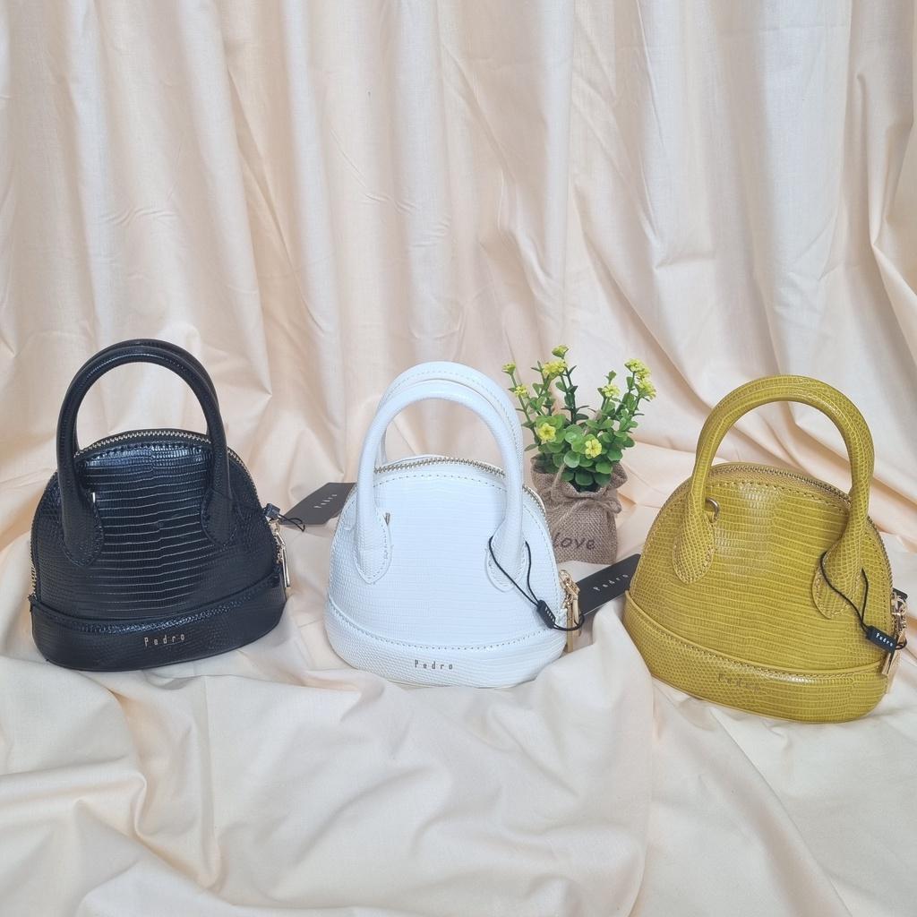 Tas Pedro Wanita Mini Lizard Top Handle Bag