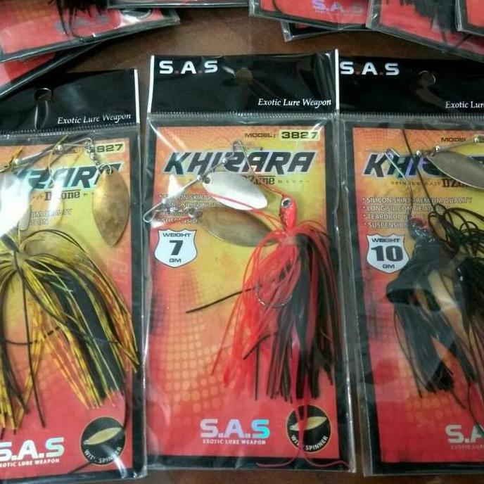 SPINNER BAIT KHIZARA UMPAN GABUS & TOMAN