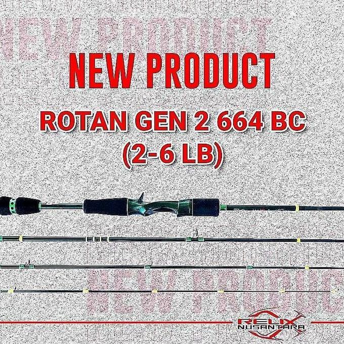 JORAN BC RELIX NUSANTARA ROTAN 2-6LB 5-10LB TRAVEL ROD FUJI