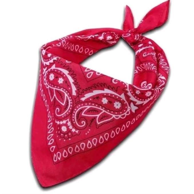 bandana / scraft / slayer multiguna / slayer batik Abu Biru Hitam Merah Putih Ungu Syal cashmere Rea