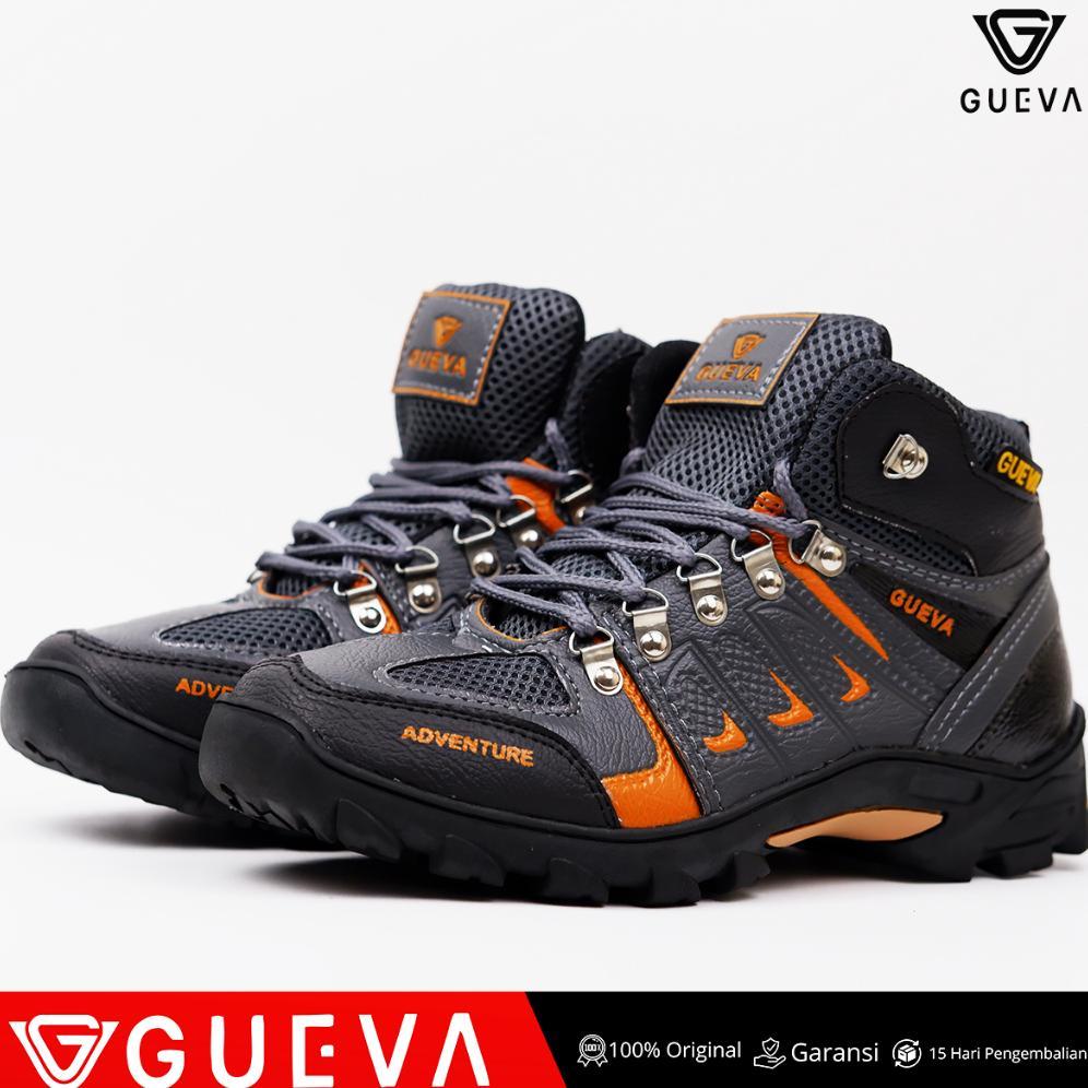 100% Aman Gueva Sepatu Hiking Pria Olahraga Outdoor Sepatu Gunung Gueva Paramount Adventure Anti Sli