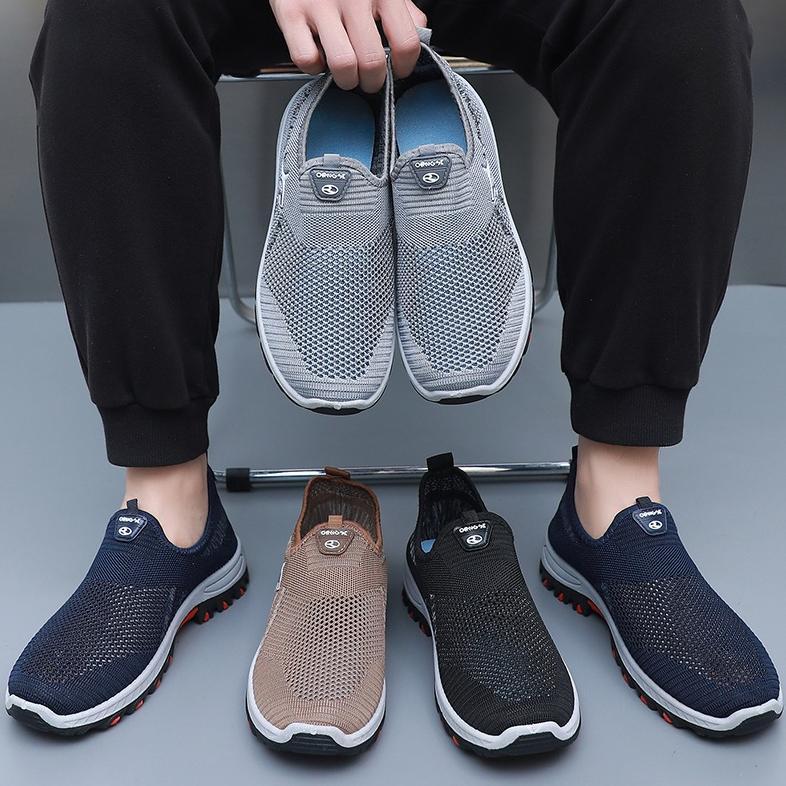 New Arrival Slip On Pria Sepatu Hiking Pria Outdoor Shoes Sepatu Gunung Slip On Olahraga Casual Impo