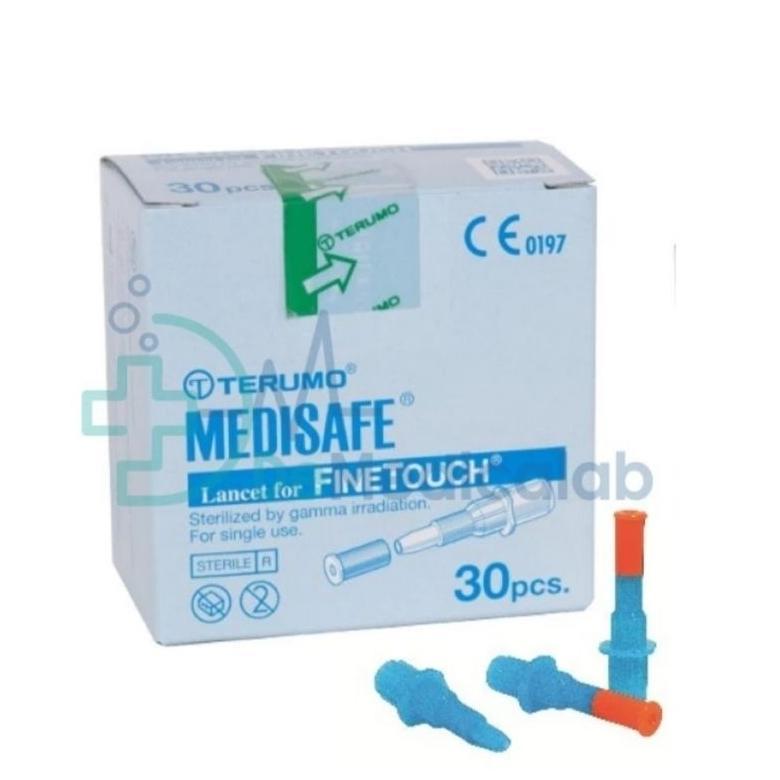 Terumo Medisafe Lancet For Finetouch / Jarum Lancet Terumo Medisafe isi 30