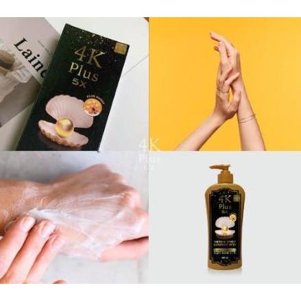 Sale [ 4K Plus Lotion ] 4K Plus 5X Whitening Perfect Glutathione Lotion 500Ml