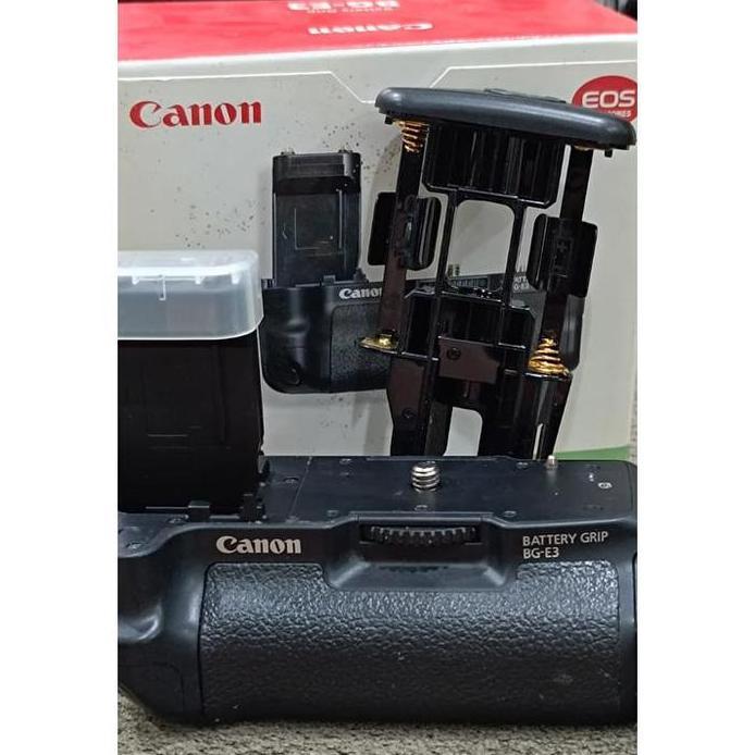 Battery Grip Canon Bg-E3 Untuk 350D 400D Second