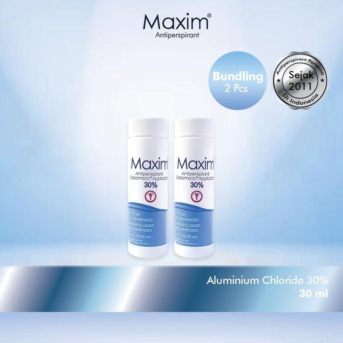 Grosir Maxim Antiperspirant 30% 30Ml Deodorant Untuk Tangan (Bundling 2Pcs)
