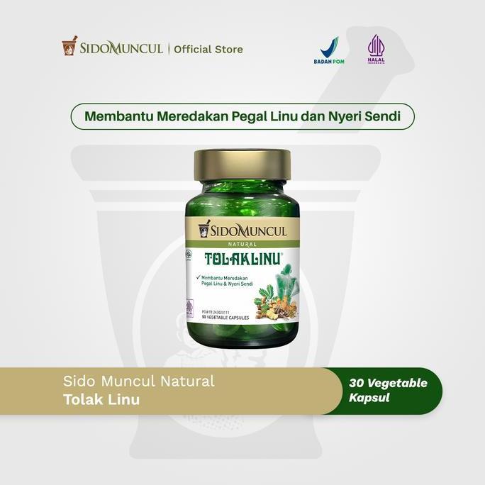 Grildd- Sido Muncul Natural Tolak Linu Capsule Herbal Untuk Pegal Linu Nyeri Sendi