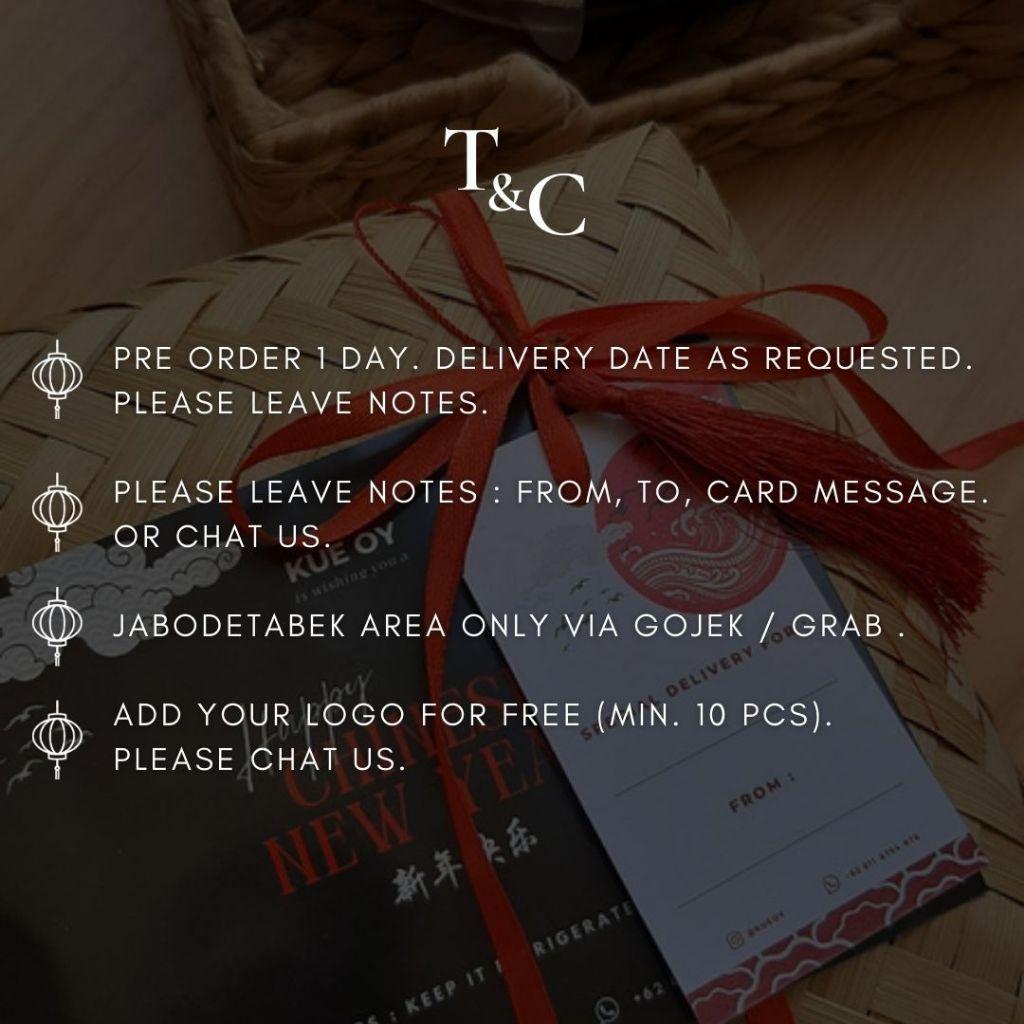 Cny Hampers Imlek / Parcel Sincia / Lunar - Strawberry Cheesecake