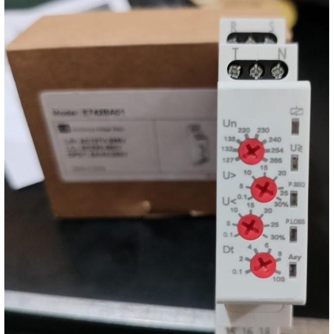 Promo Phase Failure Relay, Phase Sequence Protector with LED Signaling Diskon