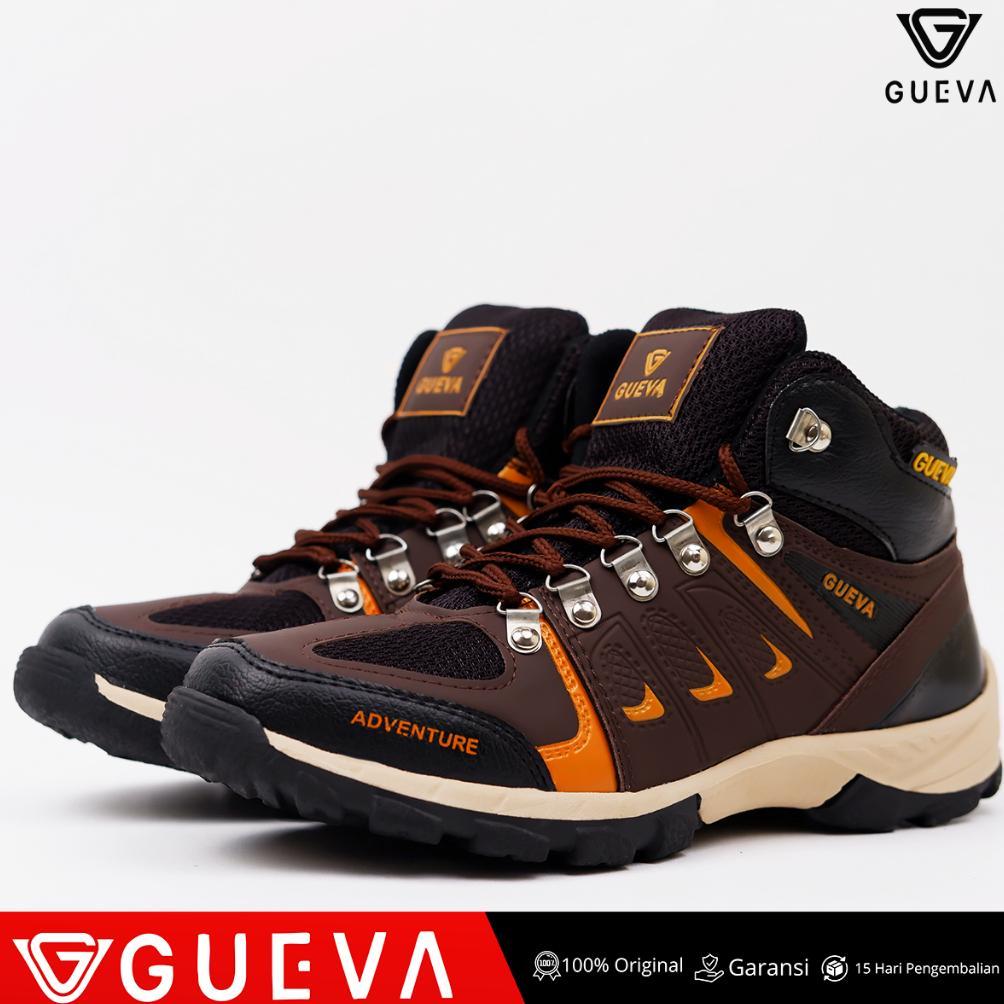 NEW DEALS GUEVA SEPATU HIKING PRIA OLAHRAGA OUTDOOR SEPATU GUNUNG GUEVA PARAMOUNT ADVENTURE ANTI SLI