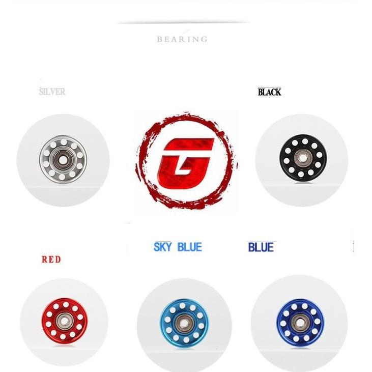 Dimari- Roller 13Mm Ball Race Rollers Lw Aluminum Ringless Black